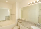 Thumbnail 34 of 39 - bathroom vanity and garden tub