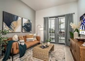 Thumbnail 20 of 47 - Modern living area with interiors at The Citizen at Waterset in Apollo Beach and nearby areas.