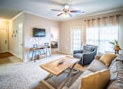 Thumbnail 4 of 30 - Vintage Creekwood Park living room