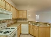 Thumbnail 22 of 62 - kitchen with white appliances