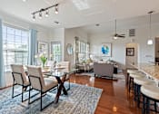 Thumbnail 3 of 25 - Living Area With Kitchen at Orion McCord Park, Little Elm, Texas