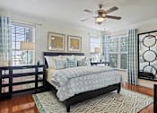 Thumbnail 6 of 25 - Bedroom With Ceiling Fan at Orion McCord Park, Little Elm, TX