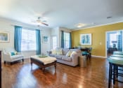 Thumbnail 3 of 33 - a living room with a couch and a chair  at Orion Prosper, Texas, 75078