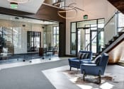 Thumbnail 28 of 50 - Clubhouse interior at Icon Apartment Homes at Ferguson Farm, Bozeman, Montana