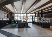 Thumbnail 29 of 50 - Clubhouse areaat Icon Apartment Homes at Ferguson Farm, Bozeman, 59718