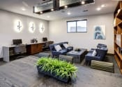 Thumbnail 42 of 50 - Clubhouse game at Icon Apartment Homes at Ferguson Farm, Bozeman, MT, 59718
