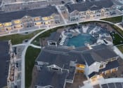 Thumbnail 48 of 50 - Aerial view at Icon Apartment Homes at Ferguson Farm, Bozeman, Montana