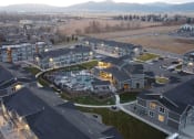 Thumbnail 49 of 50 - Aerial at Icon Apartment Homes at Ferguson Farm, Bozeman, 59718