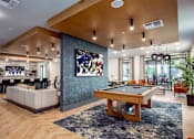 Thumbnail 9 of 47 - Cozy lounge space at The Citizen at Waterset, designed for social gatherings in Apollo Beach, FL.