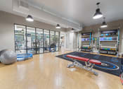 Thumbnail 14 of 45 - the gym at the flats at big tex apartments