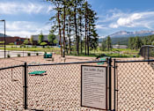 Thumbnail 33 of 42 - A sign in front of a fence reads "Pet Agility Park".