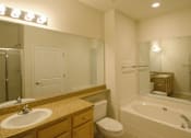 Thumbnail 29 of 62 - bathroom with tub