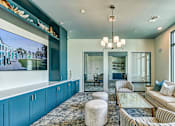 Thumbnail 25 of 50 - Community Clubhouse With Tv at Imperial Crossing Luxury Apartment Homes, Bonita Springs, FL, 34134