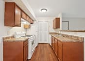 Thumbnail 1 of 41 - Kitchen with Cabinets at Dooley's Orchard, Lewis Center, 43035