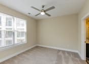 Thumbnail 34 of 37 - Room with ceiling fan and light at The Flats at Summit Station, South Park, PA