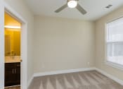 Thumbnail 33 of 37 - Room with ceiling fan at The Flats at Summit Station, South Park, PA, 15129