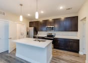 Thumbnail 31 of 37 - Kitchen with cabinets at The Flats at Summit Station, Pennsylvania