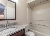 Thumbnail 14 of 19 - Bathroom area at Bayside Apartment Homes, Hilliard, OH, 43026