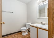 Thumbnail 10 of 30 - Bathroom of a River Valley apartment home in Lancaster, OH.