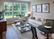 Thumbnail 24 of 32 - Living Room/Dining Area at The Point at Gateways, Randolph, NJ  
