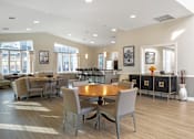 Thumbnail 4 of 28 - Courtyard With Ample Sitting at The Apartments at Elmwood Terrace, Frederick