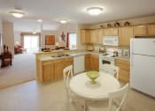 Thumbnail 5 of 9 - Danville IN Apartment Rentals Redwood White Lick Creek Kitchen