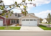 Thumbnail 2 of 9 - Danville IN Apartment Rentals Redwood White Lick Creek Two Car Garage