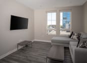 Thumbnail 23 of 50 - Living Room at Dillard Apartments, Fargo, North Dakota, 58102