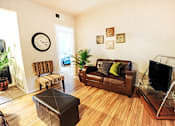 Thumbnail 6 of 11 - Modern Living Room at Waters Mark Apartment Homes, Gulfport, 39501