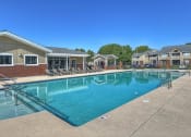 Thumbnail 8 of 30 - pool at apartment complex