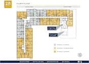 Thumbnail 31 of 36 - Map of Fourth Floor at 28 Austin St, Newton, Massachusetts