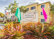 Thumbnail 2 of 24 - signage welcoming you to Highland Gardens II
