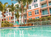 Thumbnail 3 of 18 - sparkling resort-style pool