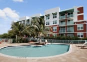 Thumbnail 4 of 18 - sparkling pool and recreation deck