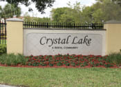 Thumbnail 6 of 24 - Crystal Lake apartments in Hollywood, FL signage
