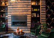 Thumbnail 26 of 82 - Fireplace at Holmes Beverly, Beverly, MA, 01915