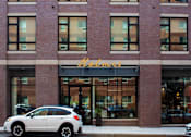 Thumbnail 41 of 82 - Studios in Beverly, MA- Street Access with Building Exterior and Large Windows