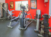 Thumbnail 13 of 13 - fully-equipped fitness center with free weights