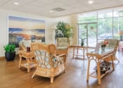 Thumbnail 7 of 23 - lobby with comfortable seating and large windows