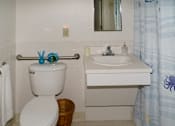 Thumbnail 14 of 14 - large bathroom with safety bars at Villa San Marcos