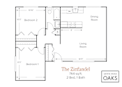 Thumbnail 19 of 19 - 2 bed 1 bathroom A at Santa Rosa Oaks, California