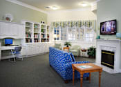 Thumbnail 2 of 4 - Library and Media Room  at Spring Arbor of Outer Banks, Kill Devil Hills, NC, 27948