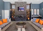 Thumbnail 24 of 40 - Clubroom With Fireplace at Watermark on Twenty Mile, Parker, CO