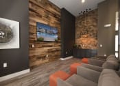 Thumbnail 19 of 62 - Media Lounge at Watermark at Harvest Junction, Longmont, CO, 80501