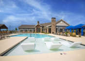 Thumbnail 3 of 62 - Pool Side Relaxing Area With Sundeck at Watermark at Harvest Junction, Longmont, CO, 80501