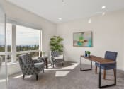 Thumbnail 4 of 14 - Living room at Bridgeview 125, University Place, WA