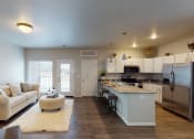 Thumbnail 14 of 92 - Living And Kitchen at Upscale Living at the Grand off 45th, North Dakota, 58104
