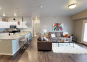 Thumbnail 25 of 92 - Living Room at Upscale Living at the Grand off 45th, Fargo North Dakota