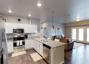 Thumbnail 28 of 92 - Large Kitchen at Upscale Living at the Grand off 45th, North Dakota