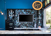 Thumbnail 18 of 53 - Clubroom with bar and lounge area at Vida North Park, San Diego, California